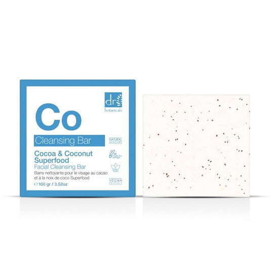 Cocoa And Coconut Superfood Facial Cleansing Bar 100g - Herbalshire Handmade Herbal Products