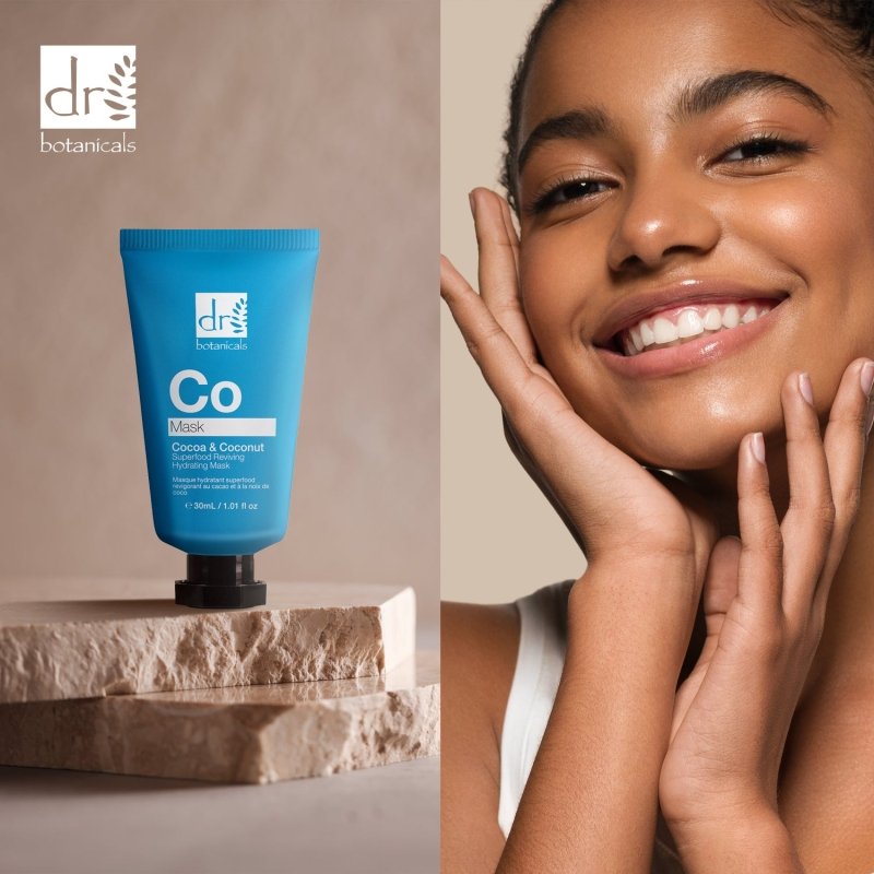 Cocoa & Coconut Superfood Reviving Hydrating Mask 30ml - Herbalshire Handmade Herbal Products