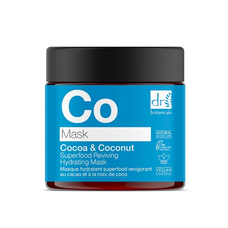 Cocoa & Coconut Superfood Reviving Hydrating Mask 60ml - Herbalshire Handmade Herbal Products