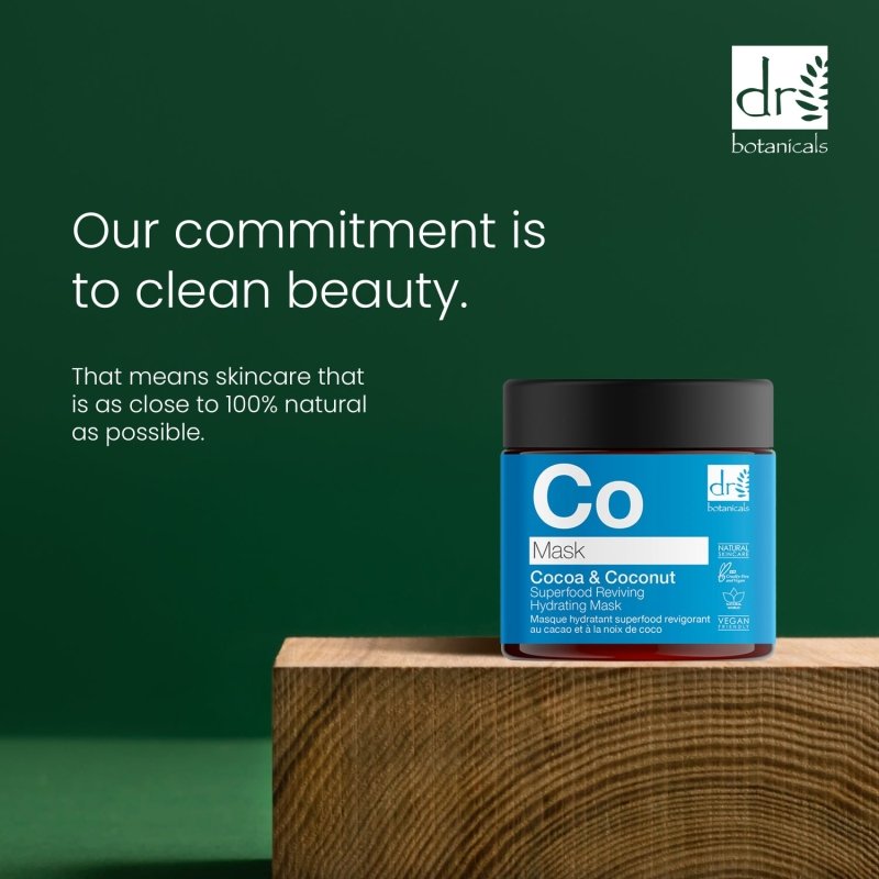 Cocoa & Coconut Superfood Reviving Hydrating Mask 60ml - Herbalshire Handmade Herbal Products