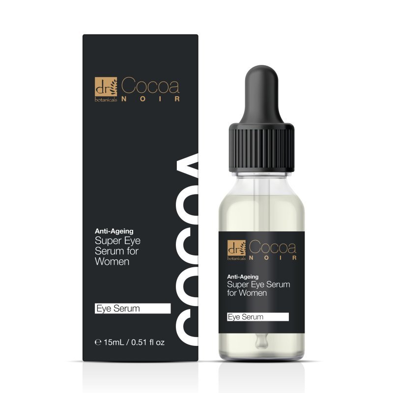 Cocoa Noir Anti - Ageing Super Eye Serum for Women 15ml - Herbalshire Handmade Herbal Products