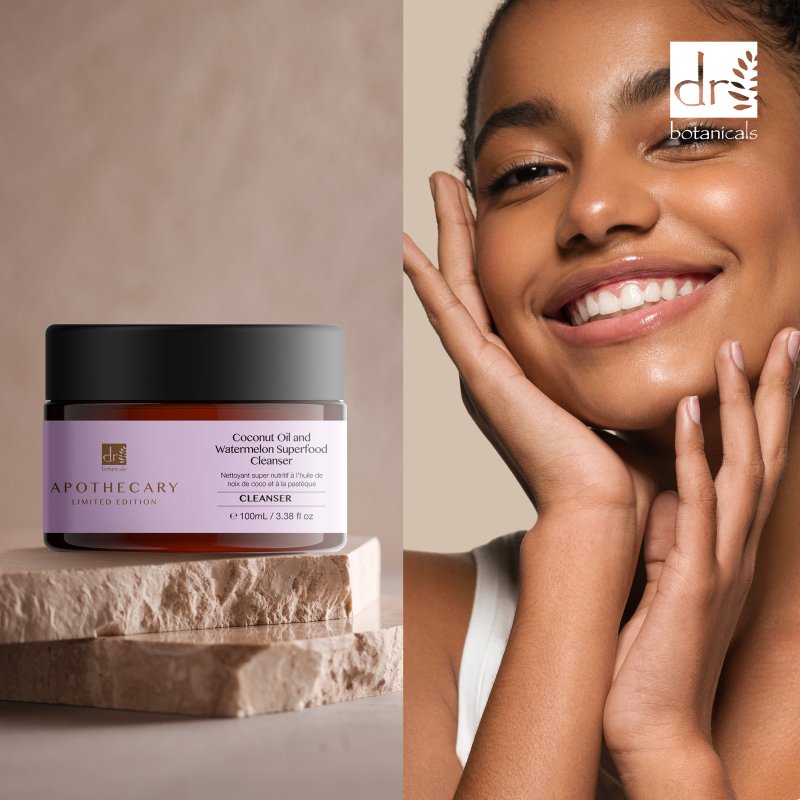 Coconut Oil & Watermelon Superfood Cleanser 100ml - Herbalshire Handmade Herbal Products
