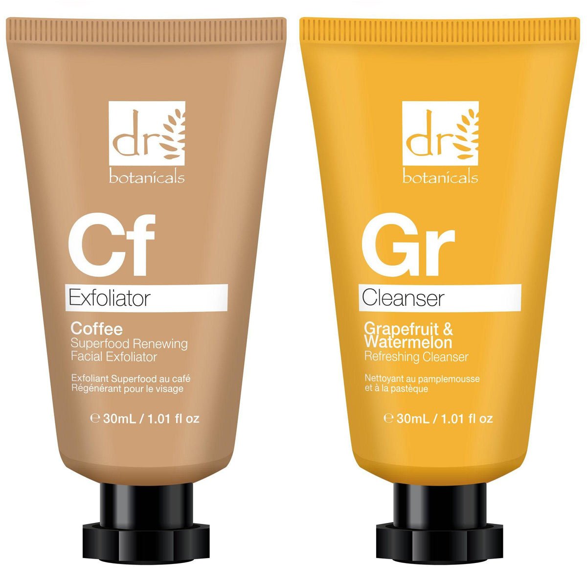 Coffee Exfoliator & Grapefruit Superfood Cleansing Starter Kit - Herbalshire Handmade Herbal Products