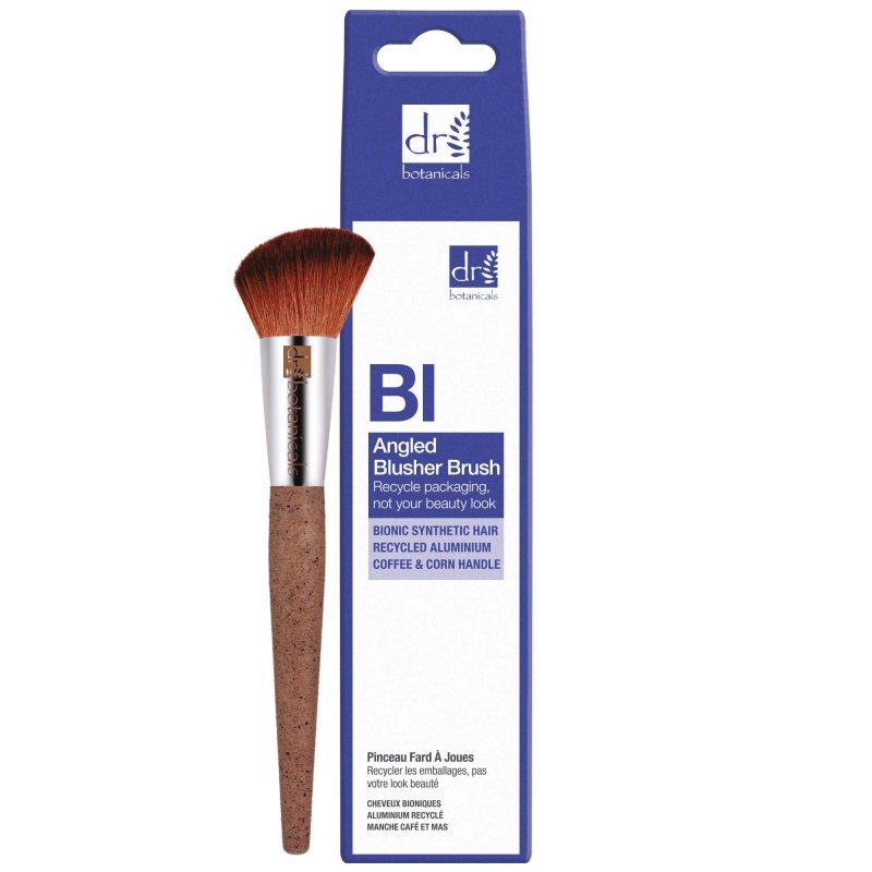 Coffee Ground Blush Brush - Herbalshire Handmade Herbal Products