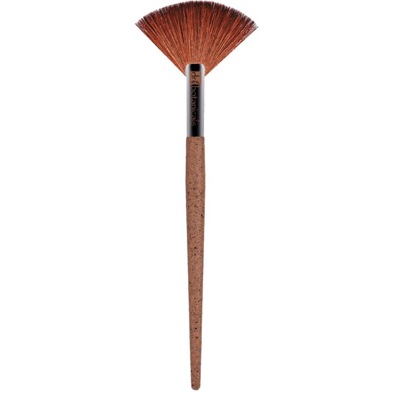 Coffee Ground Fan Brush - Herbalshire Handmade Herbal Products