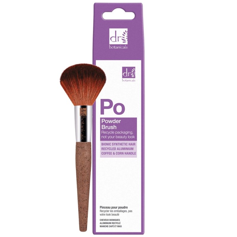 Coffee Ground Powder Brush - Herbalshire Handmade Herbal Products