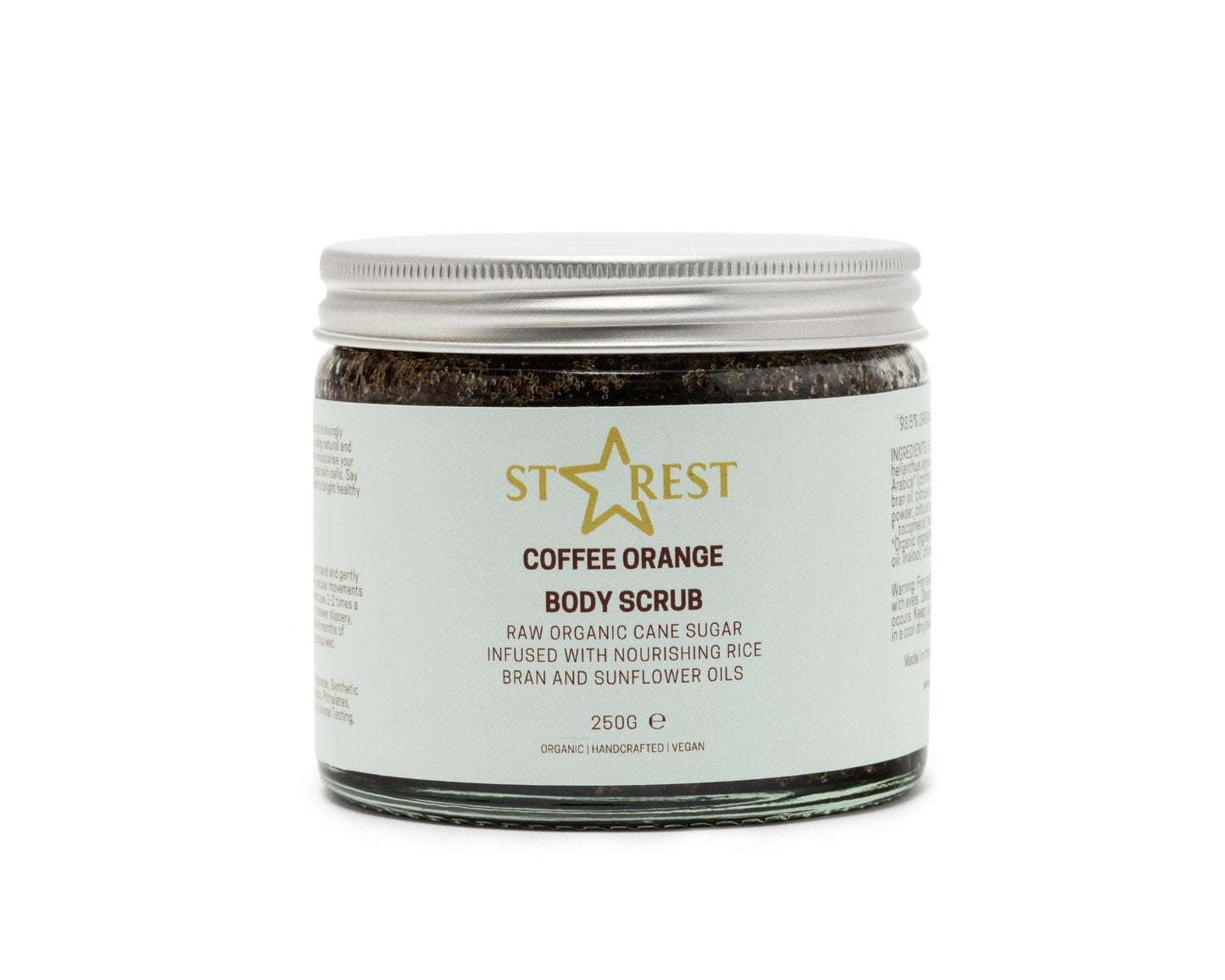Coffee Orange Body Scrub - Herbalshire Handmade Herbal Products