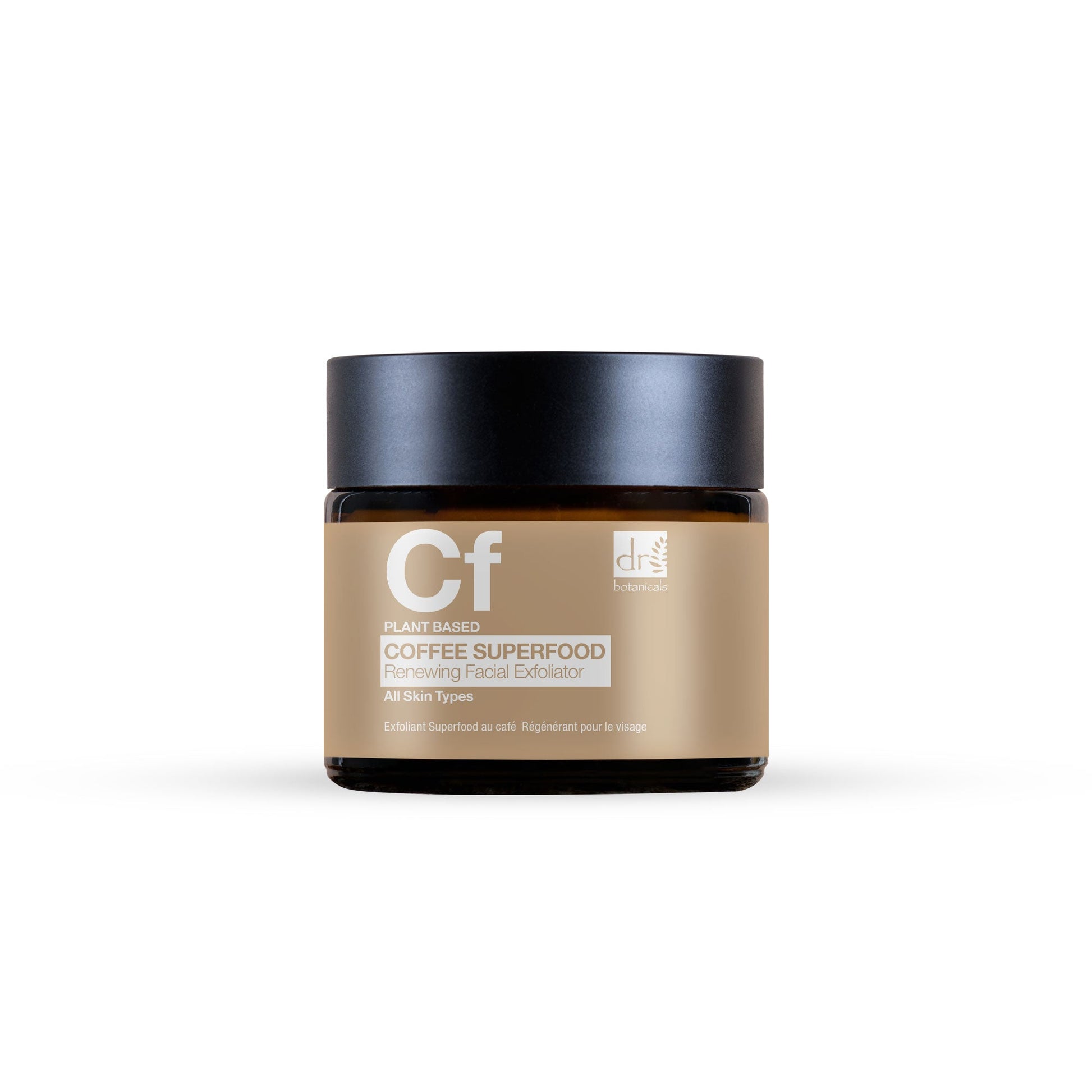 Coffee Superfood Renewing Facial Exfoliator 60ml - Herbalshire Handmade Herbal Products