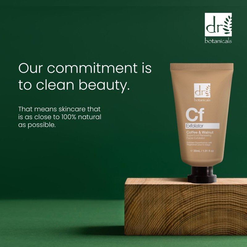 Coffee Superfood Renewing Facial Exfoliator with Physical & Chemical Exfoliation - Herbalshire Handmade Herbal Products