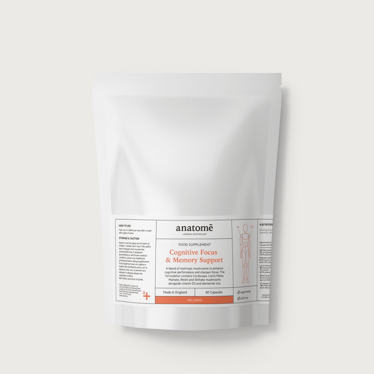 Cognitive Focus & Memory Support - Herbalshire Handmade Herbal Products