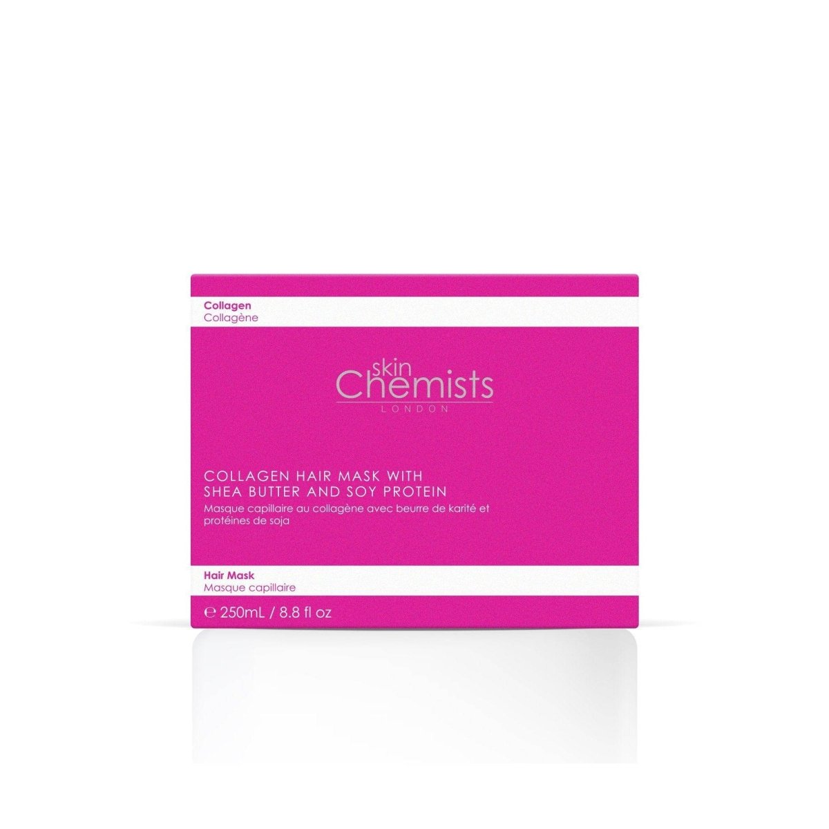 Collagen Hair Mask with Shea Butter and Soy Protein 250ml - Herbalshire Handmade Herbal Products