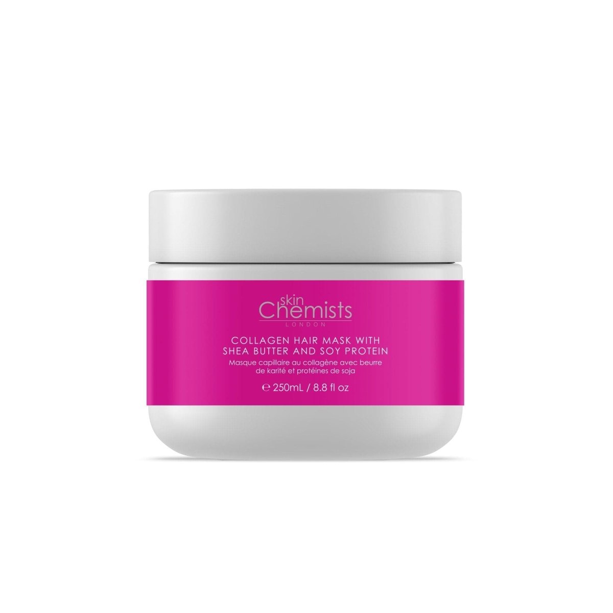 Collagen Hair Mask with Shea Butter and Soy Protein 250ml - Herbalshire Handmade Herbal Products