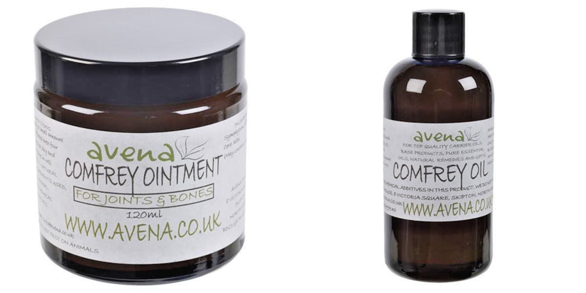 Comfrey Cream Balm Oil Ointment Salve Natural For Joints Pain Free Express Ship - Herbalshire Handmade Herbal Products