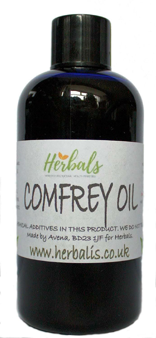 Comfrey Leaf Oil – Natural Bone & Skin Remedy – Handmade in Yorkshire - Herbalshire Handmade Herbal Products