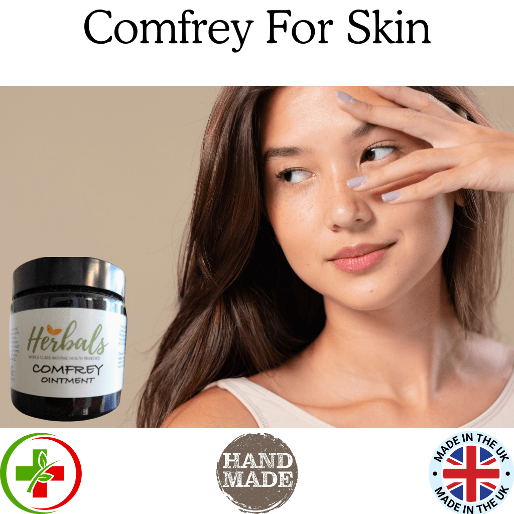 Comfrey Salve Knitbone Ointment Bone Healing Arthritis Joint Pain Fracture Balm - Herbalshire Handmade Herbal Products