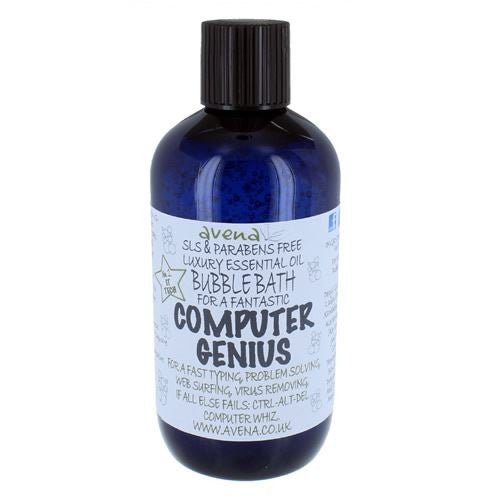 Computer Genius’ Gift Bubble Bath SLS & Paraben Free - Herbalshire Handmade Herbal Products