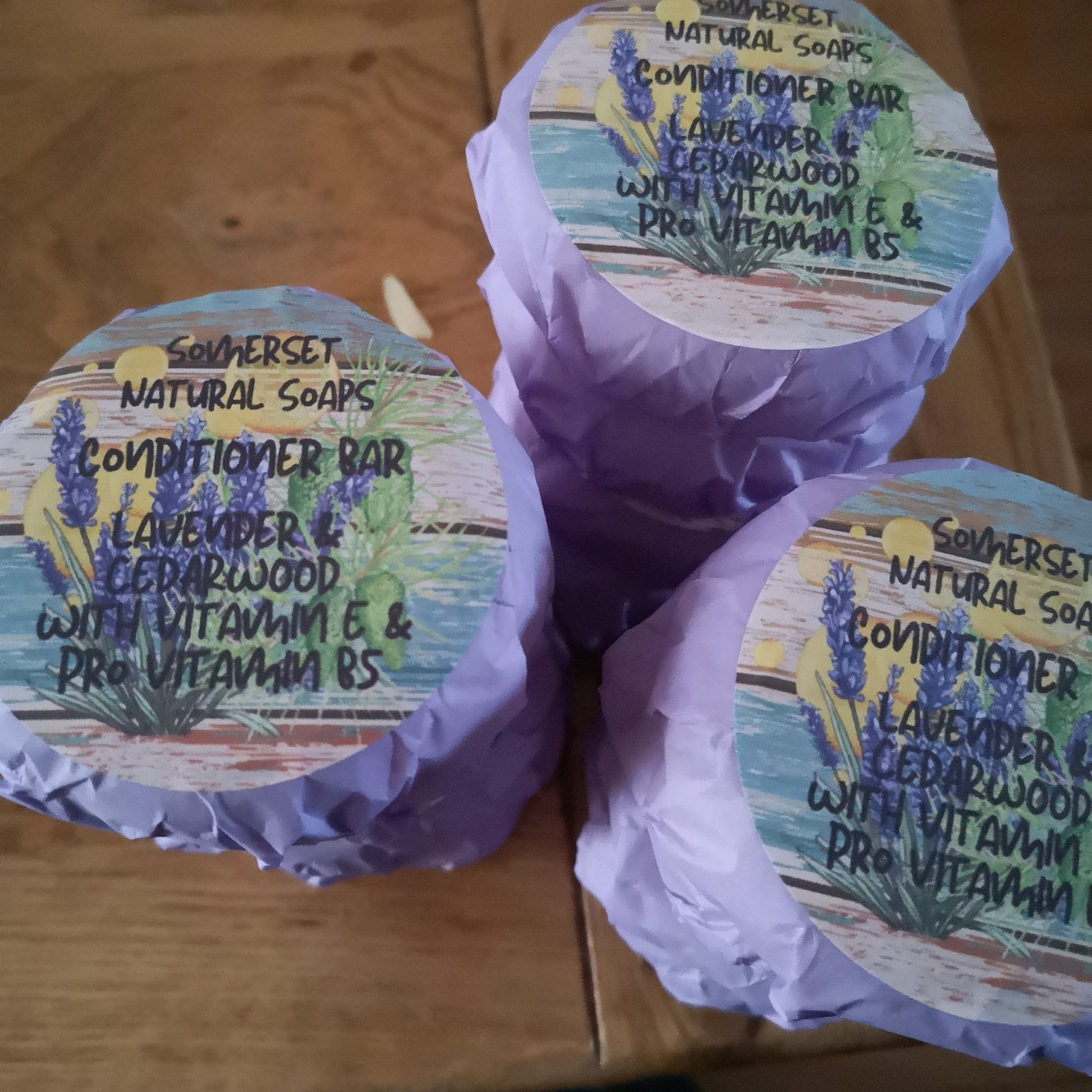 Conditioner Bar Lavender & Cedarwood - Herbalshire Handmade Herbal Products