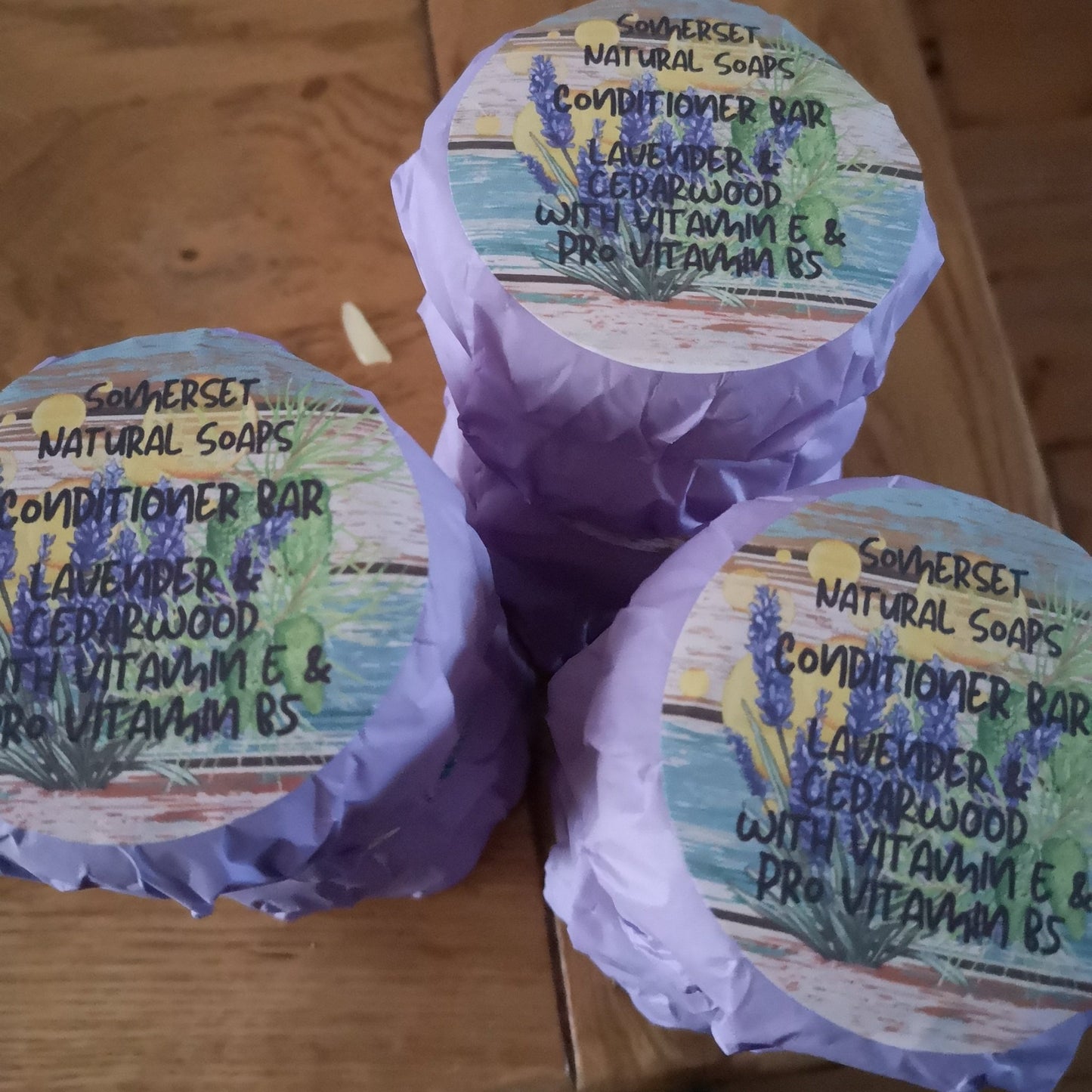 Conditioner Bar Lavender & Cedarwood - Herbalshire Handmade Herbal Products