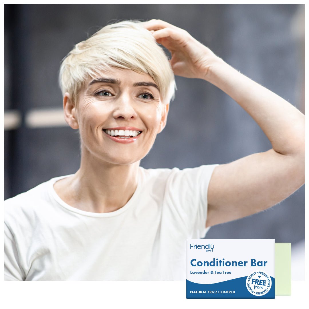 Conditioner Bar - Lavender & Tea Tree - Herbalshire Handmade Herbal Products