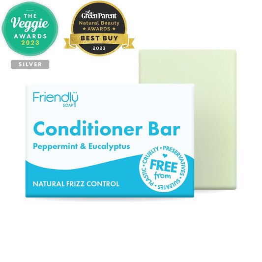 Conditioner Bar - Peppermint & Eucalyptus - Herbalshire Handmade Herbal Products