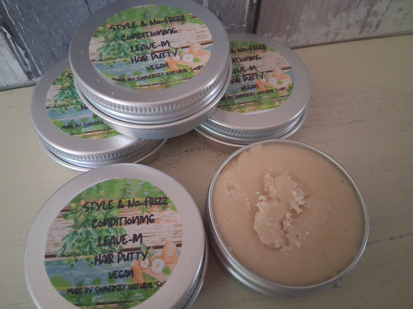 Conditions Styling Hair putty - Herbalshire Handmade Herbal Products