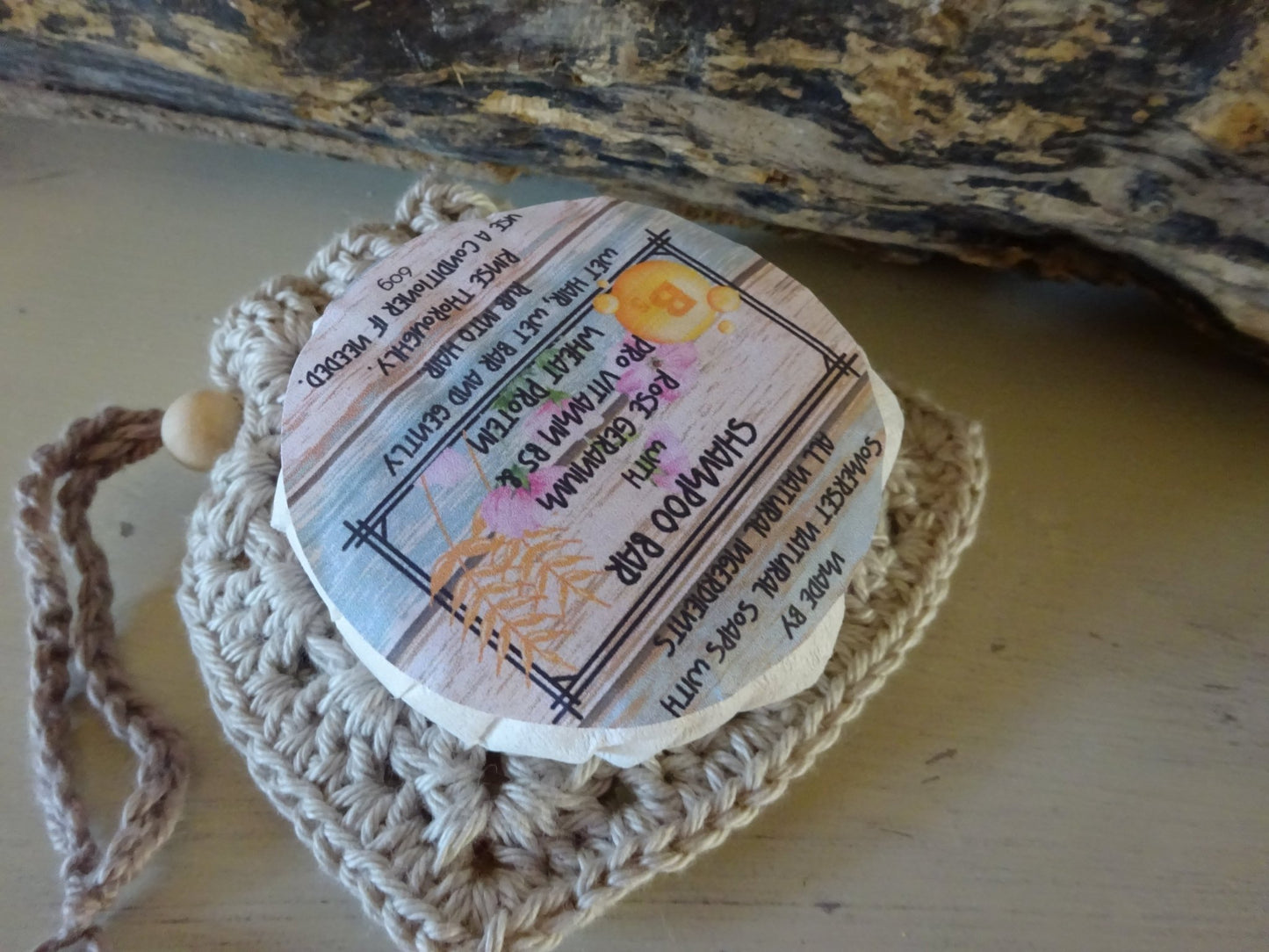 Cotton Conditioner bar Bag - Herbalshire Handmade Herbal Products