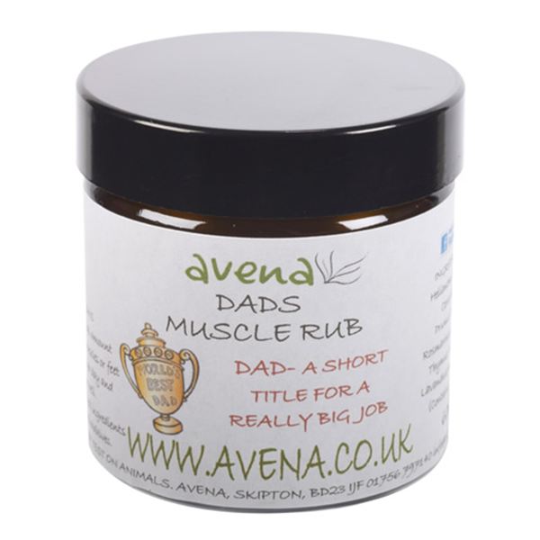 Dad’s Herbal Muscle Rub – Natural Relief Balm with Rosemary, Thyme & Lavender O - Herbalshire Handmade Herbal Products