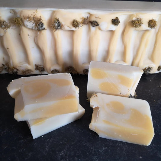 Dandelion Flower Vegan Soap - Herbalshire Handmade Herbal Products
