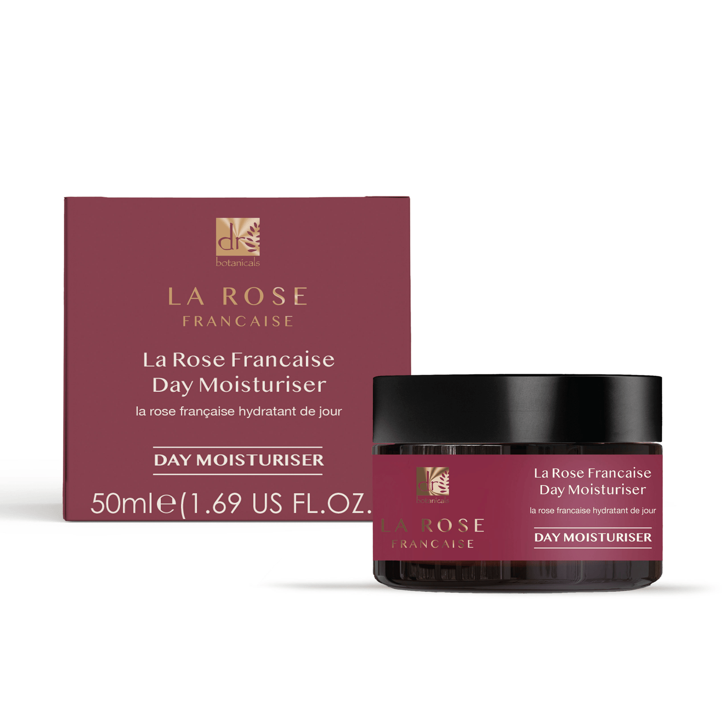 DB La Rose Française - Day Moisturiser, Night Moisturiser and Facial Serum - Herbalshire Handmade Herbal Products