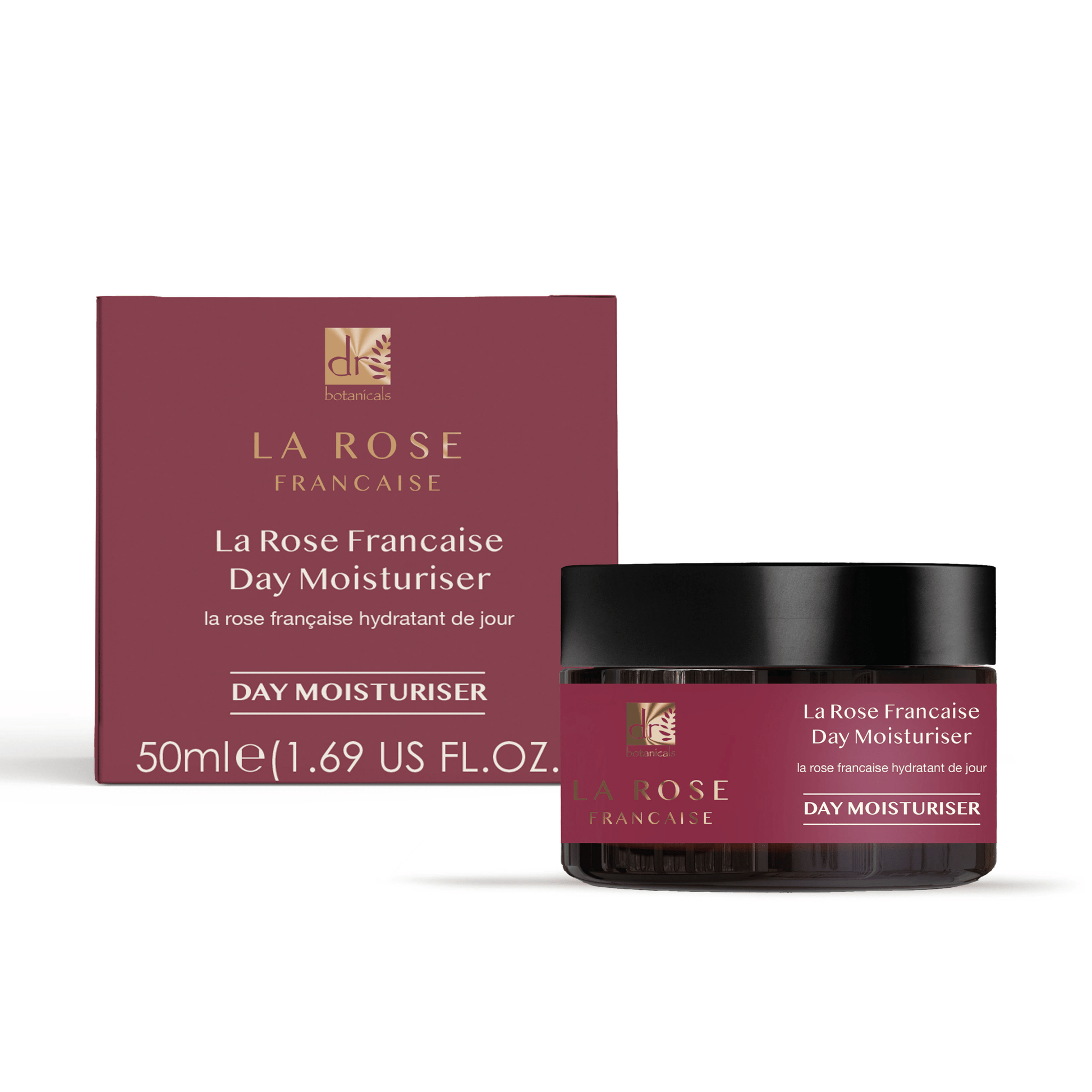 DB La Rose Française - Day Moisturiser, Night Moisturiser and Facial Serum - Herbalshire Handmade Herbal Products