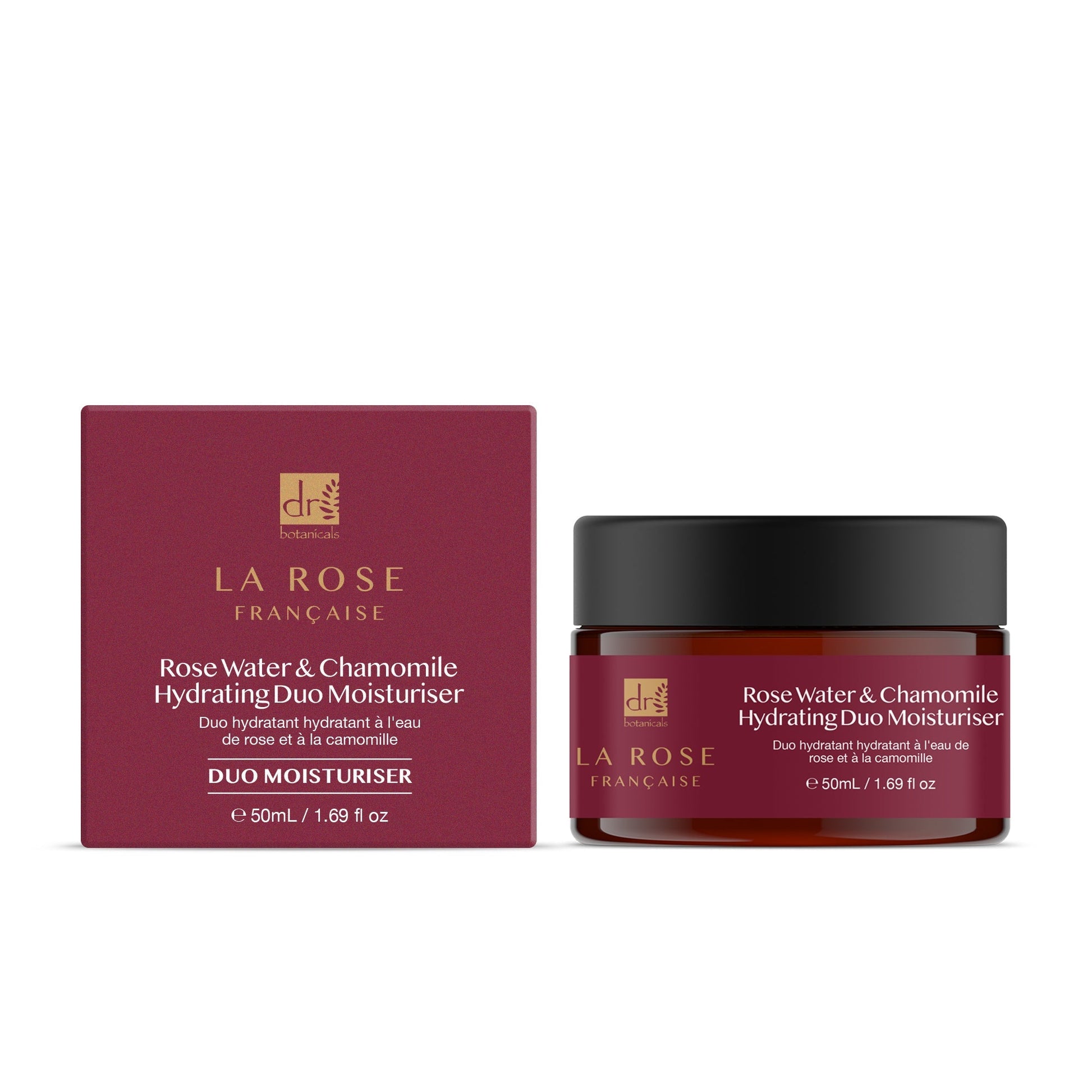 DB La Rose Française - Facial Serum, Duo Moisturiser and Eye Serum - Herbalshire Handmade Herbal Products