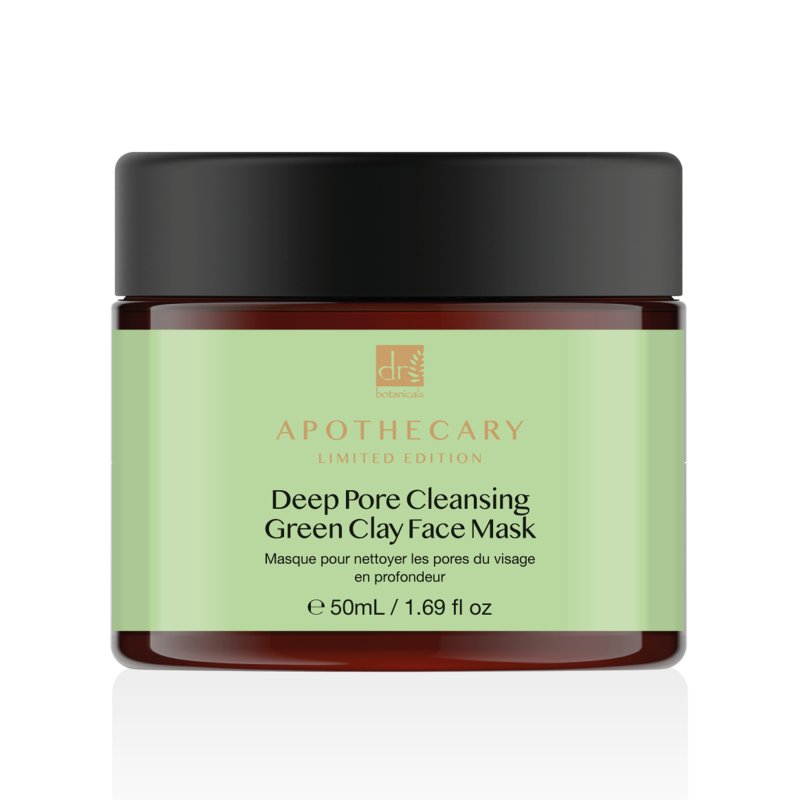 Deep Pore Cleansing Green Clay Face Mask 50ml - Herbalshire Handmade Herbal Products