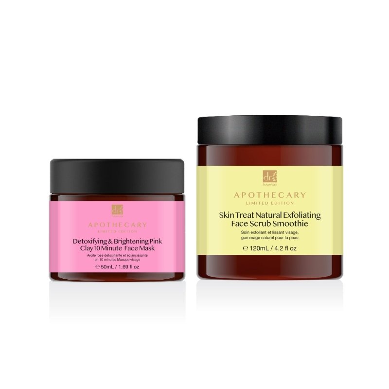 Detoxifying Face Mask + Scrub Kit - Herbalshire Handmade Herbal Products