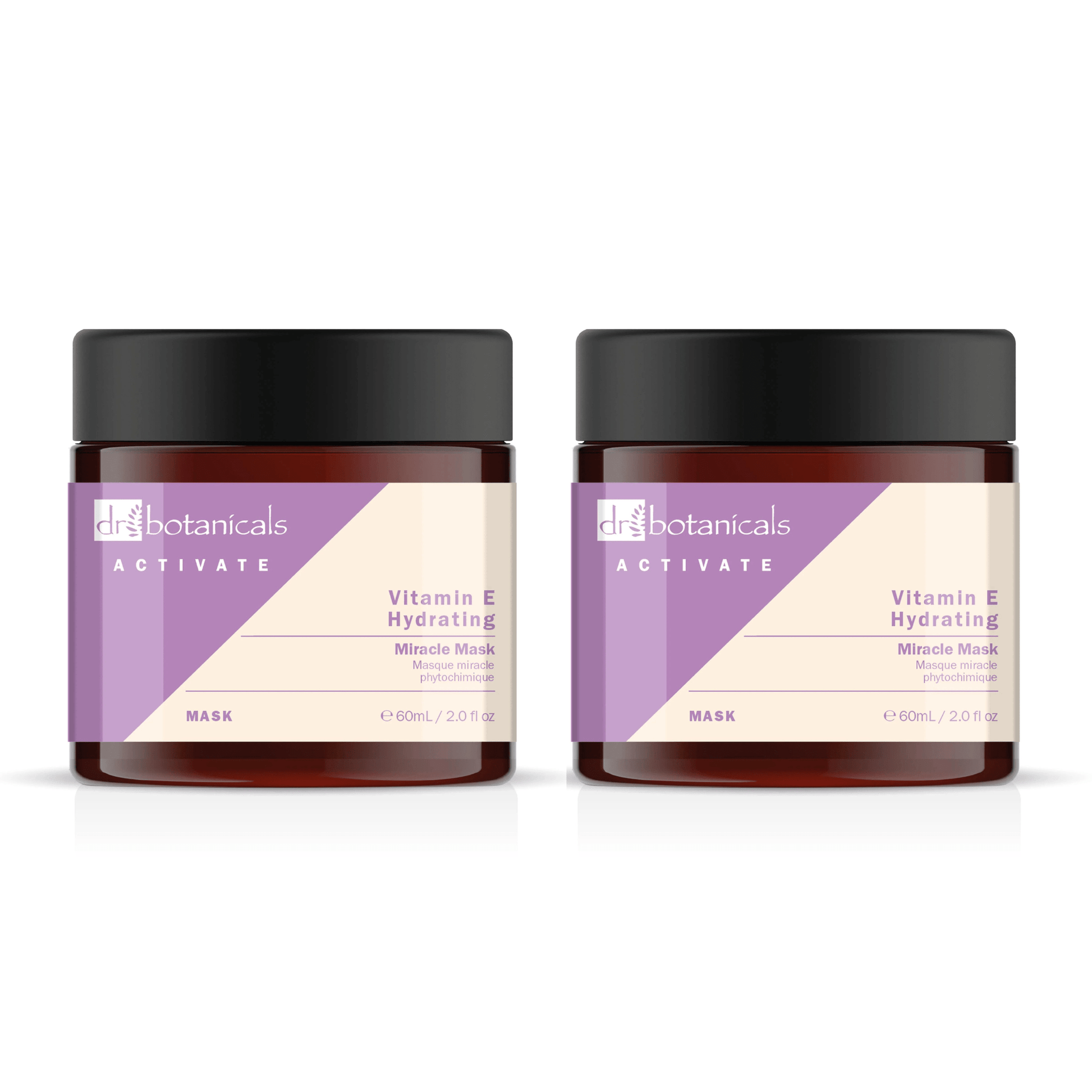 Dr Botanicals Activate Phytochemical Miracle Mask 60ml Twin Value Savings Pack - Herbalshire Handmade Herbal Products
