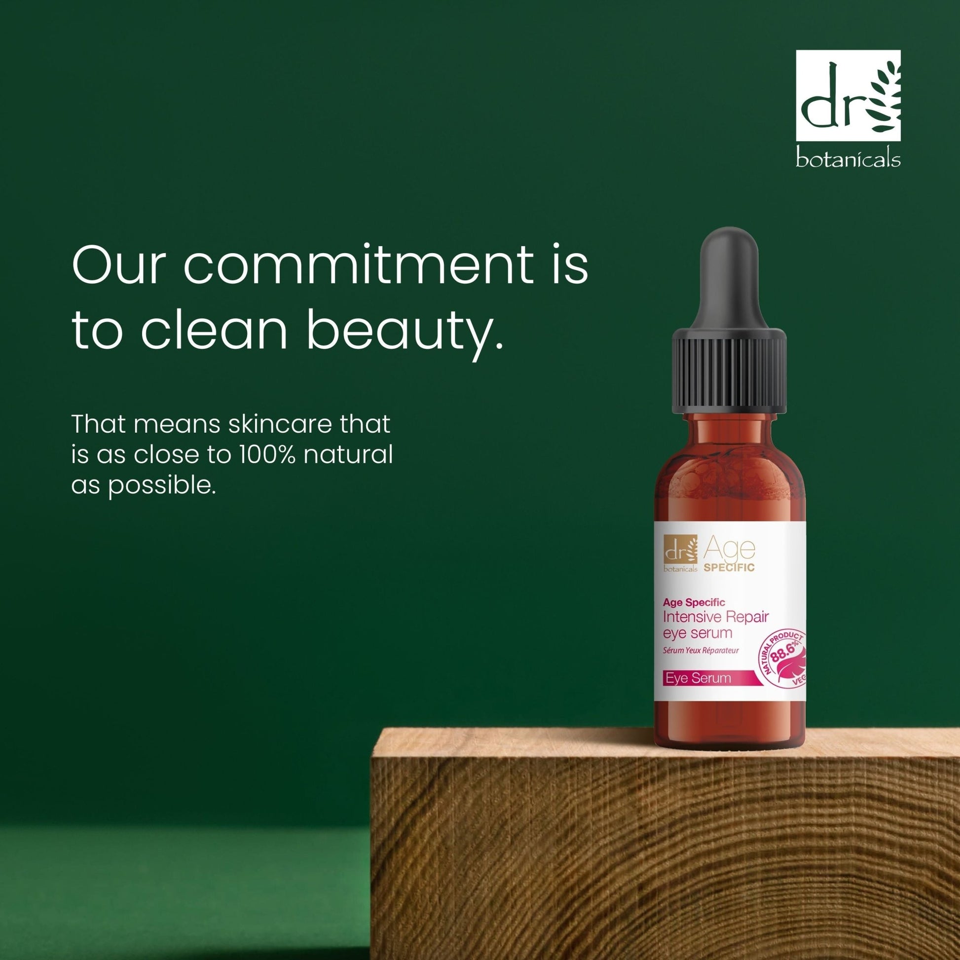 Dr Botanicals Age Specific Intensive Repair Eye Serum 15ml Twin Value Savings Pack - Herbalshire Handmade Herbal Products