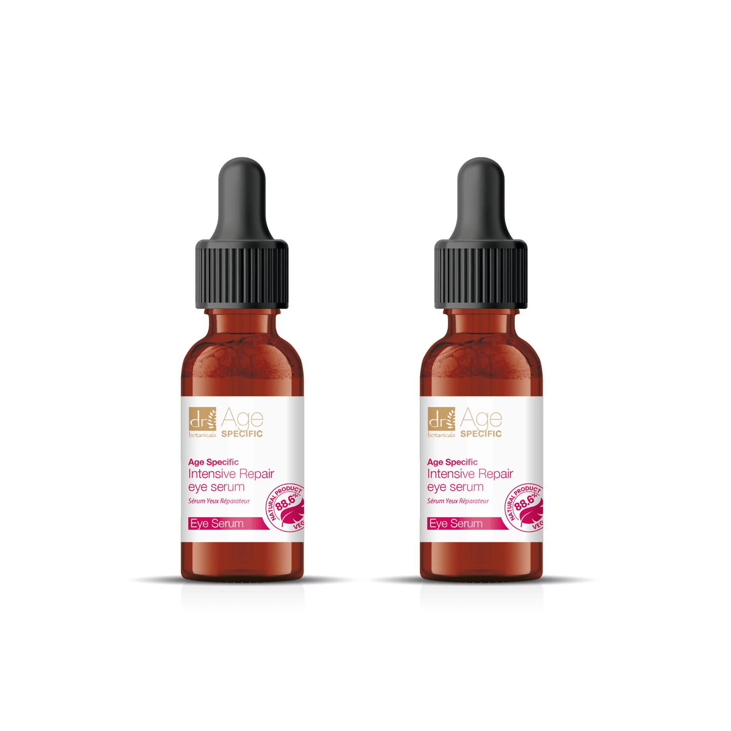 Dr Botanicals Age Specific Intensive Repair Eye Serum 15ml Twin Value Savings Pack - Herbalshire Handmade Herbal Products