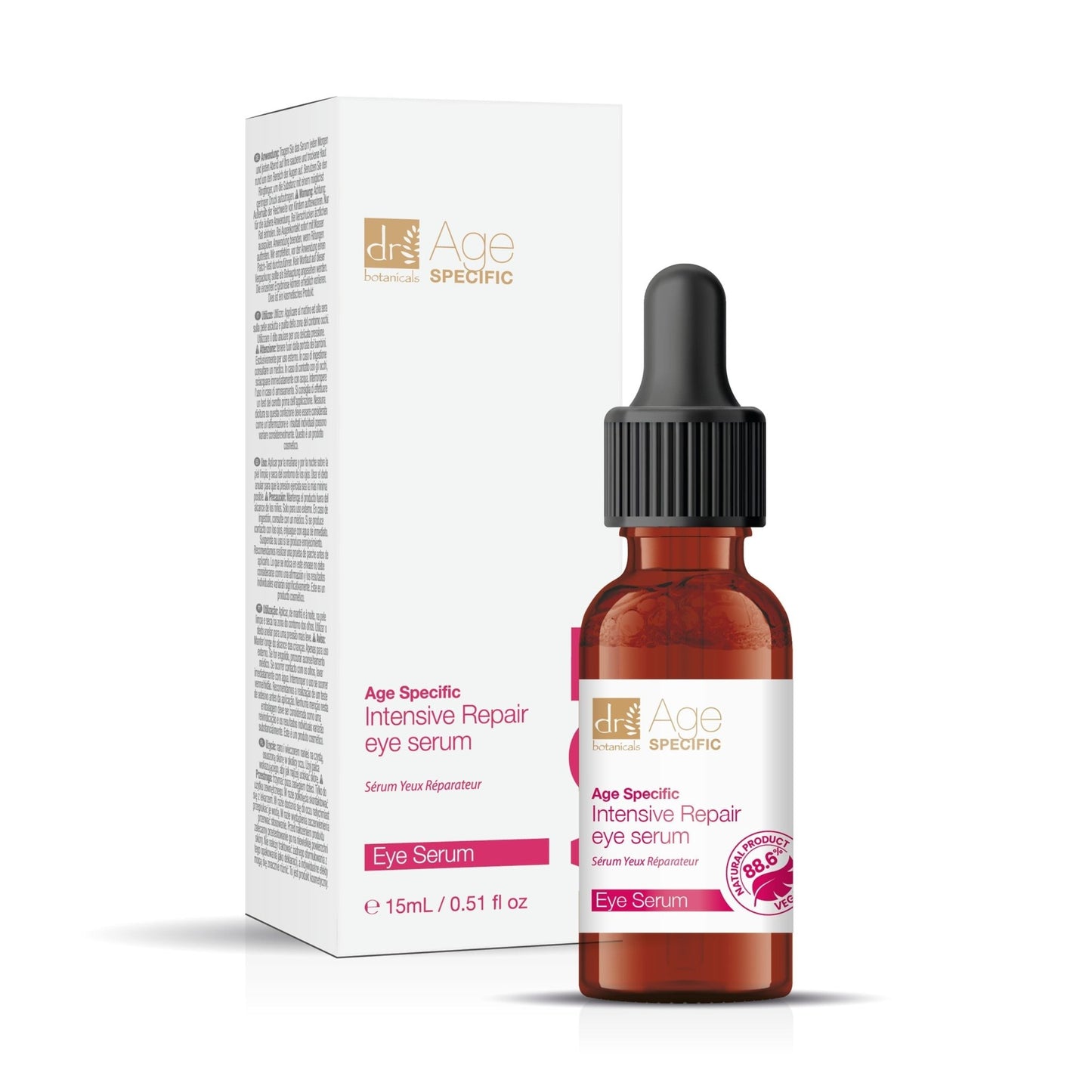 Dr Botanicals Age Specific Intensive Repair Eye Serum 15ml Twin Value Savings Pack - Herbalshire Handmade Herbal Products