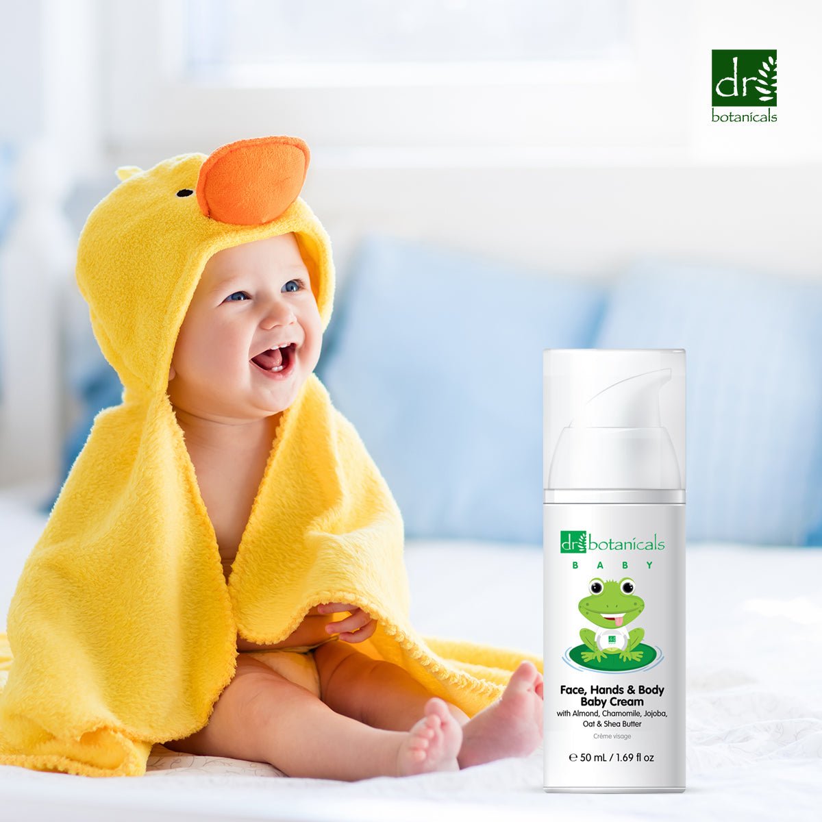 Dr Botanicals Baby Bubble Bath & Cream Kit - Herbalshire Handmade Herbal Products