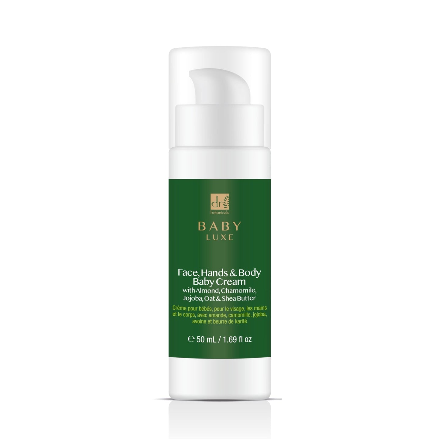 Dr Botanicals Baby Lux Face, Hands & Body Baby Cream 50ml Twin Value Savings Pack - Herbalshire Handmade Herbal Products