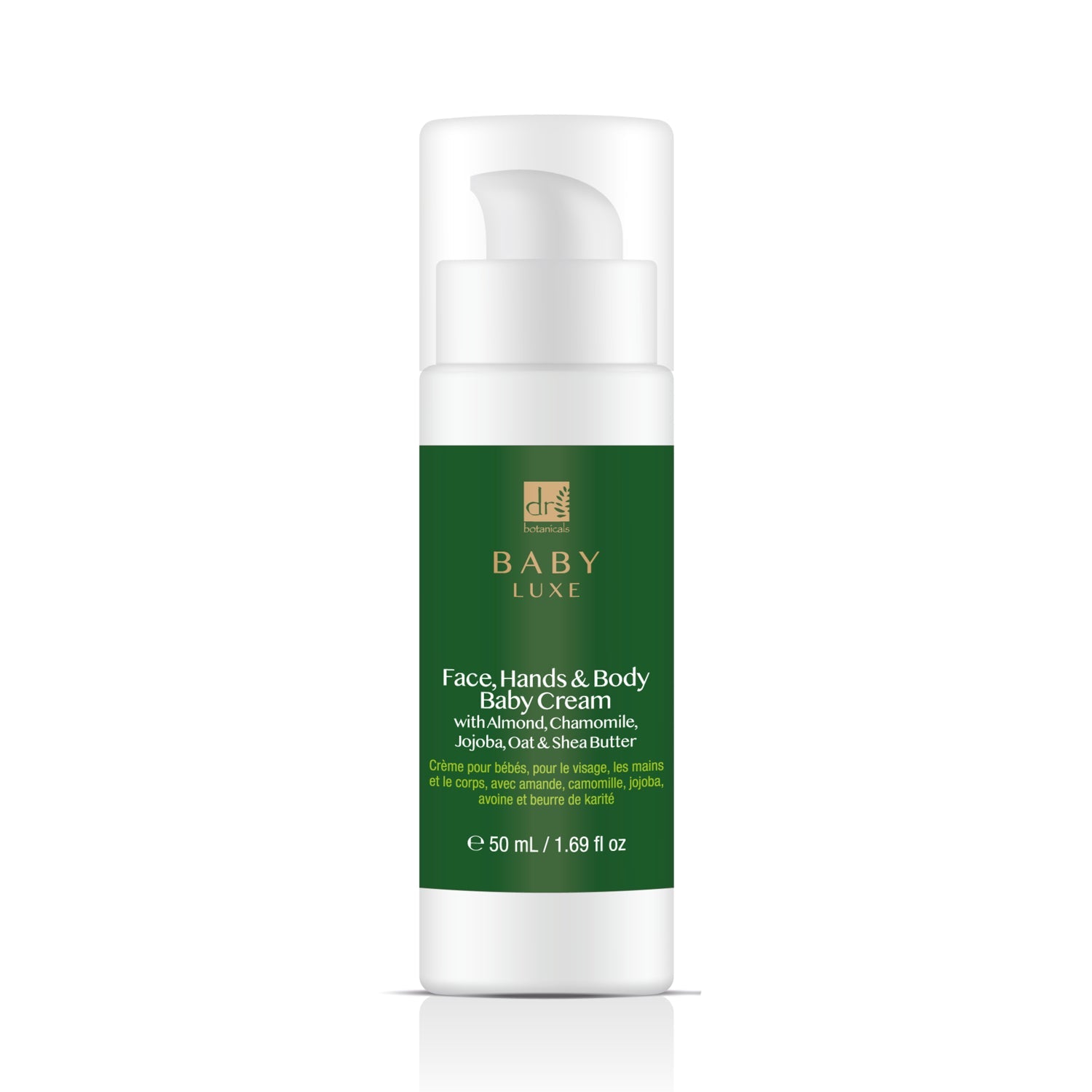 Dr Botanicals Baby Lux Face, Hands & Body Baby Cream 50ml Twin Value Savings Pack - Herbalshire Handmade Herbal Products