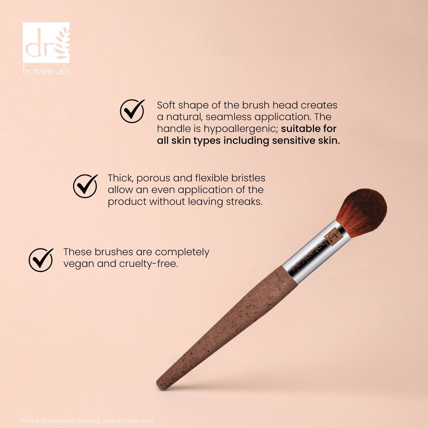 Dr Botanicals Coffee Ground Illuminating Brush Twin Value Savings Pack - Herbalshire Handmade Herbal Products