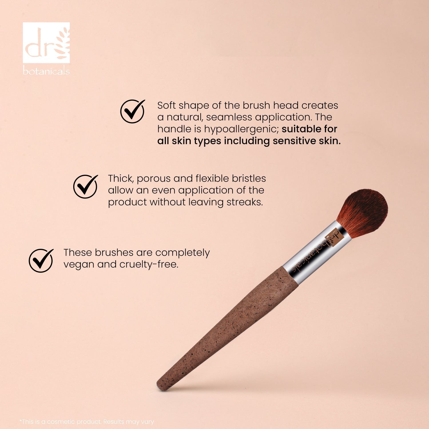 Dr Botanicals Coffee Ground Illuminating Brush Twin Value Savings Pack - Herbalshire Handmade Herbal Products