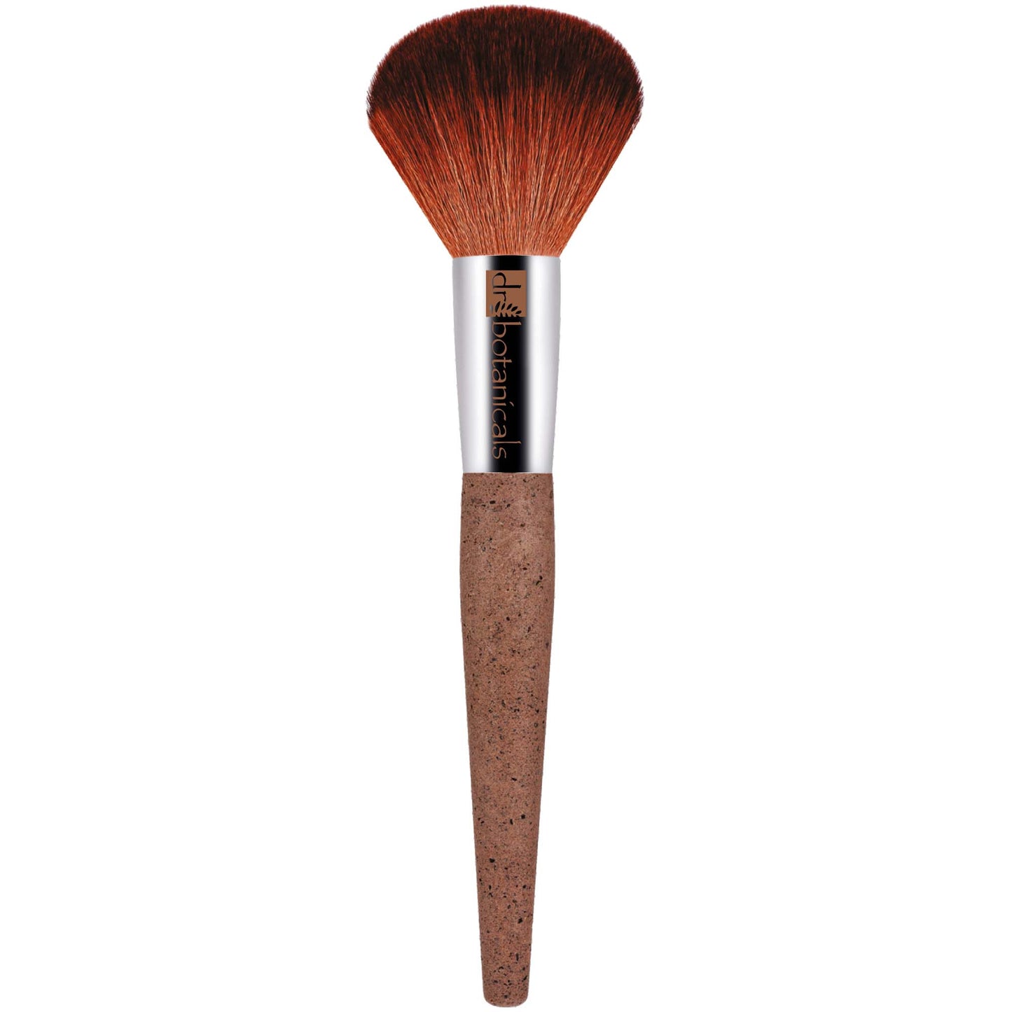 Dr Botanicals Coffee Ground Powder Brush Twin Value Savings Pack - Herbalshire Handmade Herbal Products