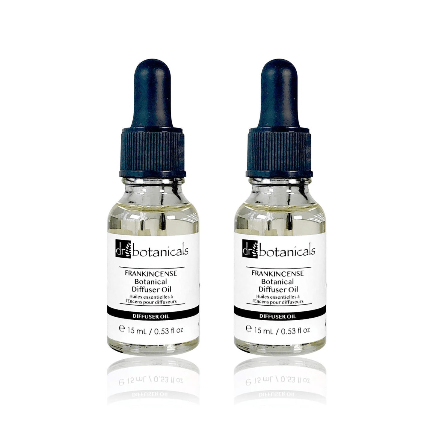 Dr Botanicals Frankincense Diffuser Oil 15ml Twin Value Savings Pack - Herbalshire Handmade Herbal Products