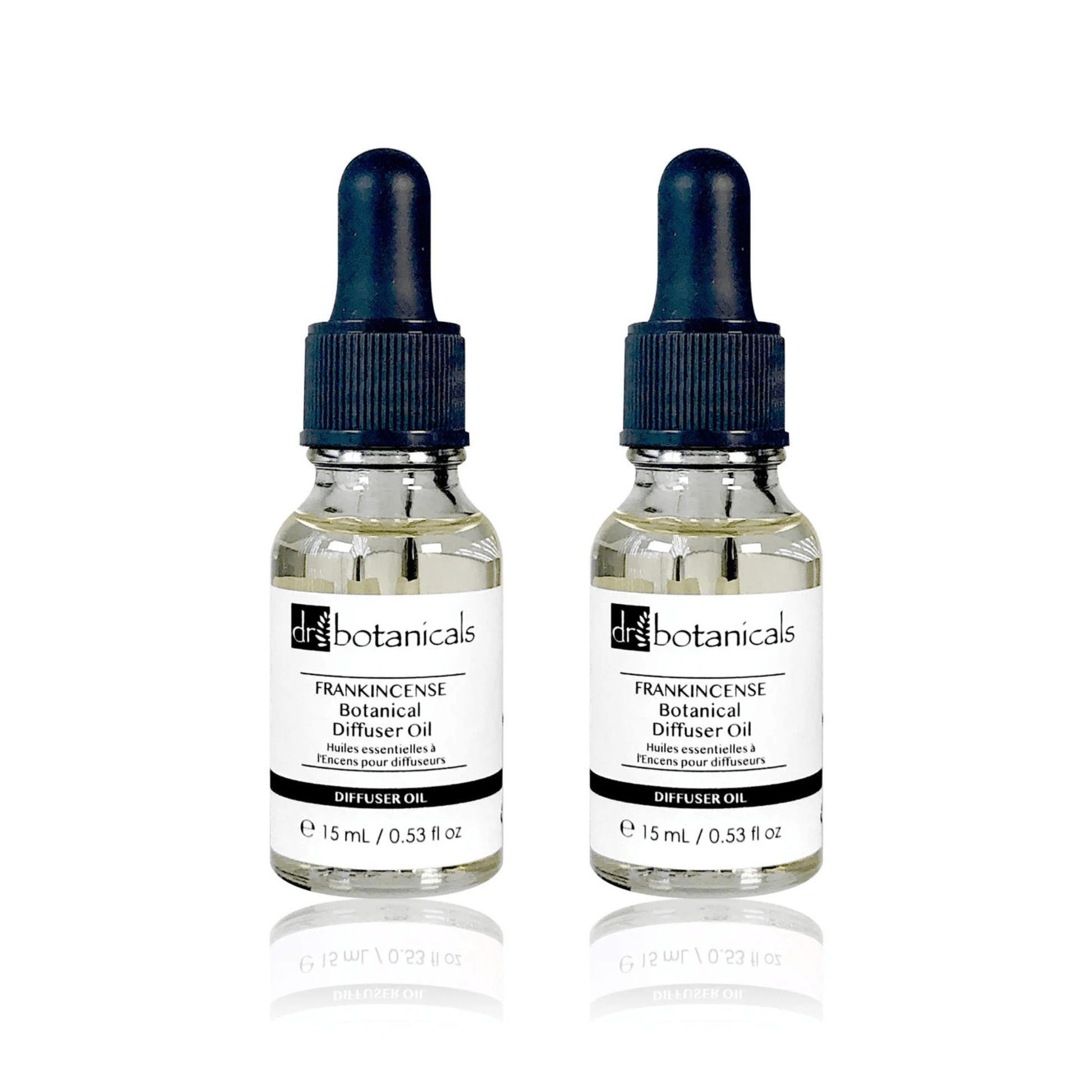 Dr Botanicals Frankincense Diffuser Oil 15ml Twin Value Savings Pack - Herbalshire Handmade Herbal Products