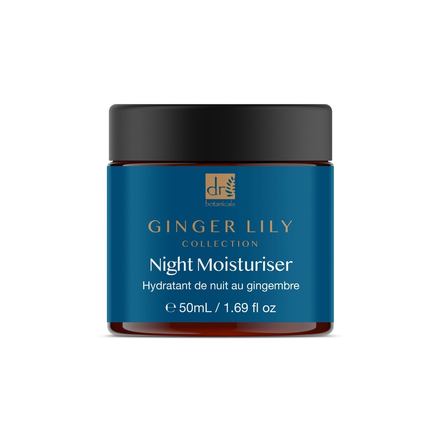 Dr Botanicals Gingerlily Night Moisturiser 50ml Twin Value Savings Pack - Herbalshire Handmade Herbal Products