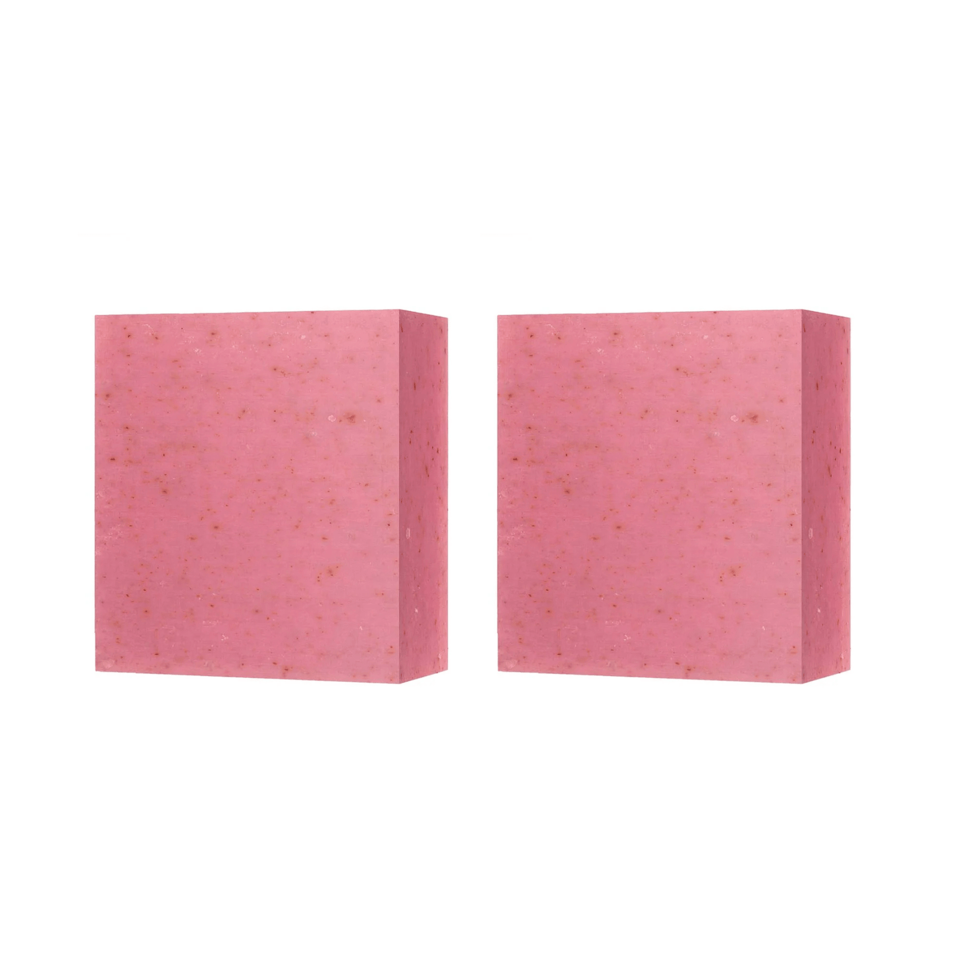 Dr Botanicals Hydrating Rose Facial Cleansing Bar 100g Twin Value Savings Pack - Herbalshire Handmade Herbal Products