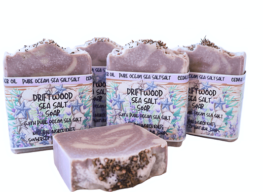 Driftwood Sea Salt Soap - Herbalshire Handmade Herbal Products