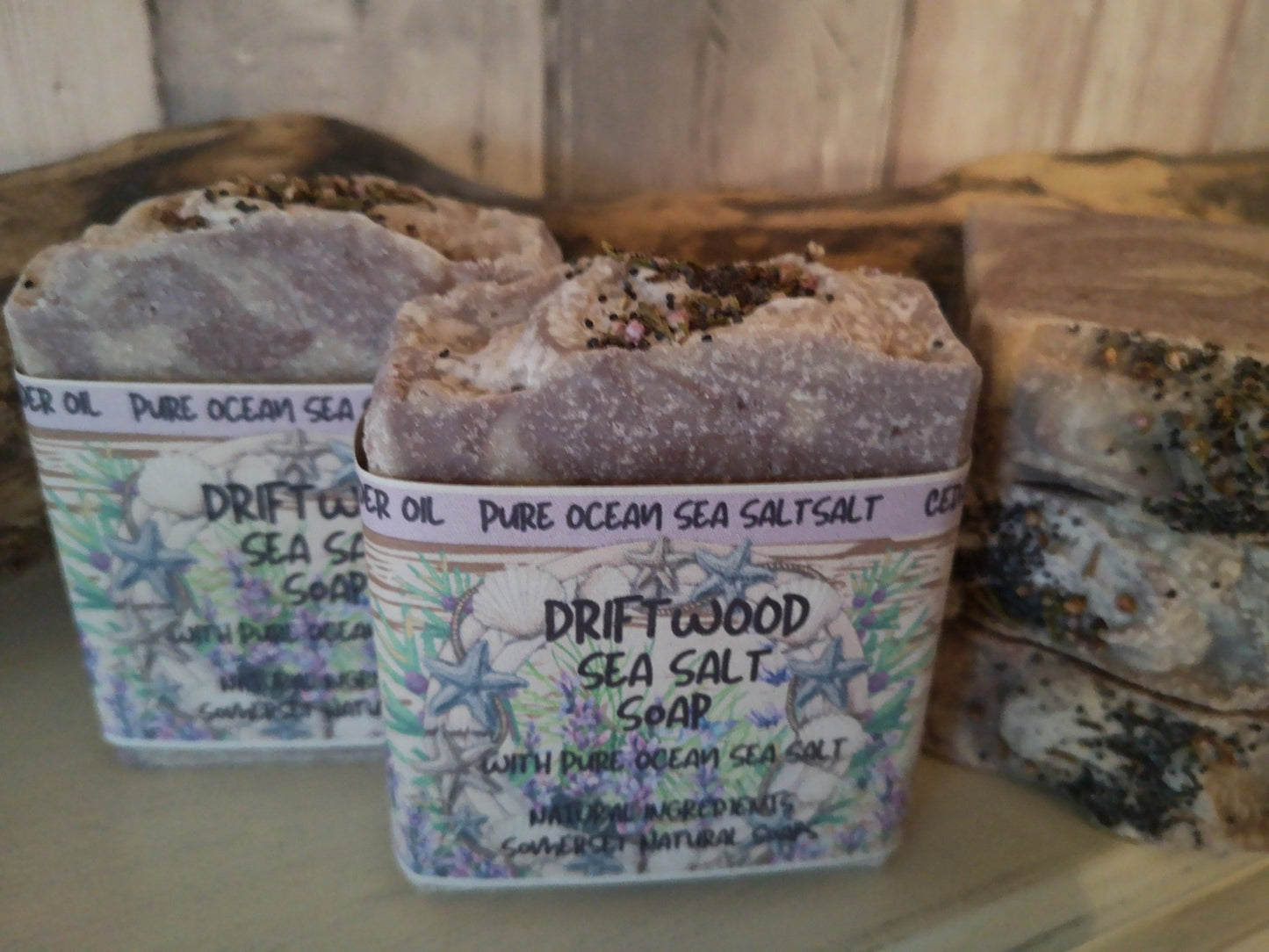 Driftwood Sea Salt Soap - Herbalshire Handmade Herbal Products