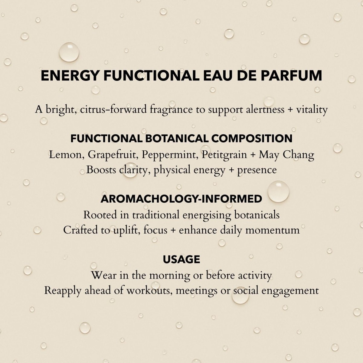 Energy Functional Parfum 10ml - Herbalshire Handmade Herbal Products